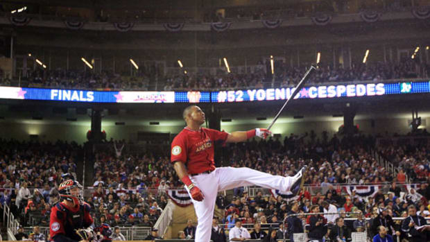 Yoenis Cespedes Wins Back-to-Back Home Run Derby Titles